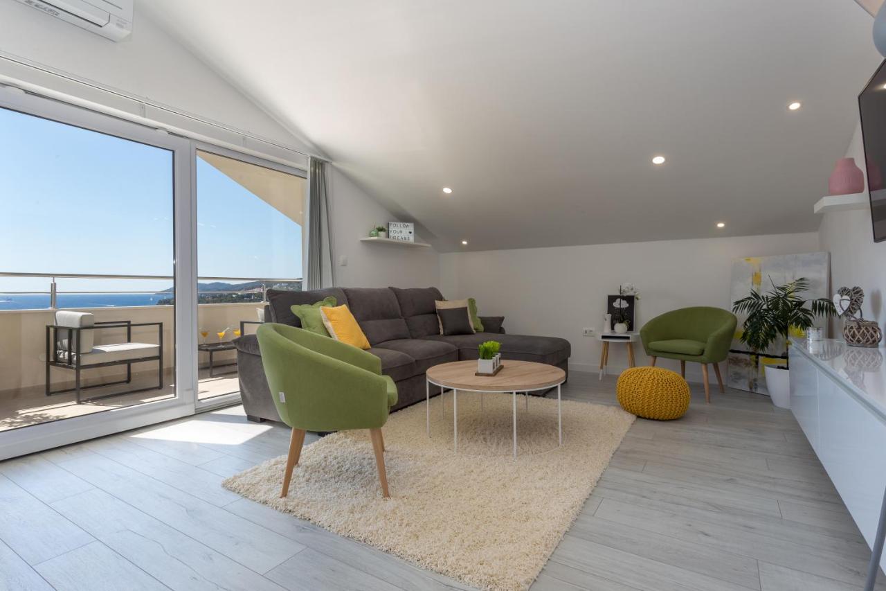 Apartament Golden View Penthouse Hvar Town Zewnętrze zdjęcie