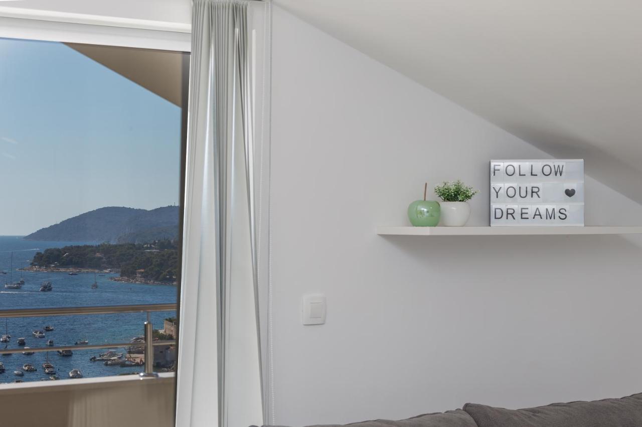 Apartament Golden View Penthouse Hvar Town Zewnętrze zdjęcie